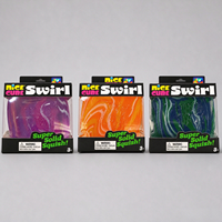 Jouet anti-stress en caoutchouc multicolore Premium pour enfants, cube marbré à presser, super rebondissant, pour 5 à 7 ans