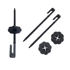 Clip de fixation en nylon pour panneaux solaires - Noir, facile à installer - Product Image 3