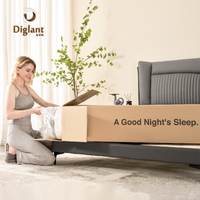 Vente Chaude Matelas Hybride Ignifuge de Haute Qualité à Ressorts Ensachés Multicouches 12 Pouces pour Dormir