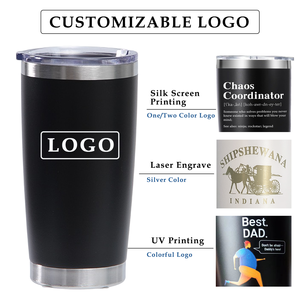 Tasse de Voyage à Café Isotherme à Double Paroi en Acier Inoxydable de 20OZ, Très Vendue, Portable, avec Couvercle - Product Image 4