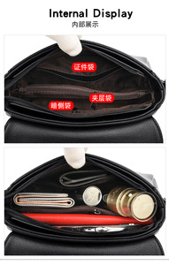 Summer Fashion Women Bag PU Leather <b>Handbags</b> PU Shoulder <b>Small</b> Flap Crossbody Bags for Women Messenger Bags Thread Portable - Product Image 6