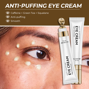 Oem Vegan Tube d'Applicateur de Crème pour les Yeux <span class=keywords><strong>Anti</strong></span>-poches Enlèvement des Poches <span class=keywords><strong>Anti</strong></span>-âge Caféine Crème Sous les Yeux Avec Applicateur de Massage - Product Image 2