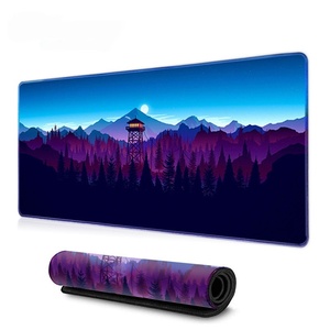 Waterproof Smooth Rubber Big <b>Desk</b> Mat for Gaming Various Color Printed Stitched Edge <b>Mouse</b> <b>Pads</b> - Product Image 1