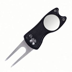 Custom Foldable Zinc Alloy Divot Tool Logo Portable Golf Accessories Children <b>Spring</b> Summer Magnetic Hat <b>Clip</b> Divot Repair - Product Image 1