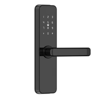 Cerradura Electrónica Inteligente sin Llave con Código, App TTlock TT, con Pestillo Simple de 60mm/70mm para Puerta de Madera, Hotel, Suites, Conectada a la Nube