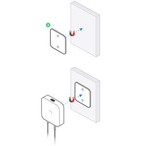 Soporte Magnético Flotante UACC-FM para Ubiquiti UniFi UXG Lite UX Gateway Dream Machine UBNT, Soporte Metálico para Escritorio/Pared W1406 - Product Image 2