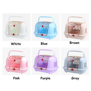 Nouveau Design Portable PP Cat Carriers Respirant Pet Air Box Cage <span class=keywords><strong>De</strong></span> <span class=keywords><strong>Transport</strong></span> En Plein Air Pet Carriers Pet Travel Flight Case - Product Image 3