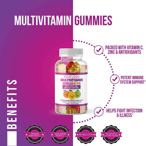 Gomitas de Melatonina Veganas Orgánicas de Marca Privada OEM, Sin Azúcar, 5 mg 10 mg, para un Sueño Profundo y Reparador - Product Image 3
