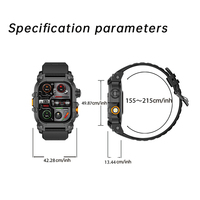 Nuevo Reloj Inteligente Ultra Android 2026 con Pantalla Táctil Completa, iOS, Resistente al Agua IP68, Monitor de Ritmo Cardíaco, Monitor de Sueño, Deportivo, para Hombre