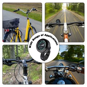 Montre de moto étanche diamètre 22-25 mm pour guidon, horloge de guidon pour motos - Product Image 6