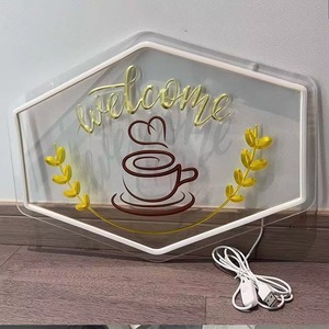 Enseigne au néon ouverte LED bande lumineuse flexible petit corps acrylique haute visibilité 6000K lumière du jour garantie 1 an pour l'éclairage - Product Image 3