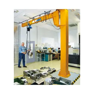 Small Electric Rotating Jib Crane Machine 1000kg 5 ton Slew Cantilever Jib Crane for Workshop