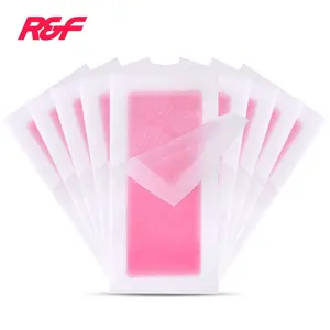 Four Color Pink Green Blue Yellow Waxing Strips For Women Underarms Bikini Line And Face