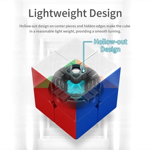 Cubo de velocidad <span class=keywords><strong>MoYu</strong></span> <span class=keywords><strong>Meilong</strong></span> 3 M sin pegatinas 3x3x3 cubo mágico magnético diseño de imanes profesionales juguete antiestrés cubo mágico chico regalo - Product Image 5