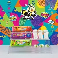 Chewing-gum Wathsap avec cœur en gelée colorée, bonbons sucrés, nouveauté alimentaire pour enfants, dessert