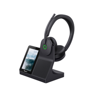 Auriculares Inalámbricos Yealink WH68 Híbridos con ANC, Batería de Larga Duración, DECT + 5.3