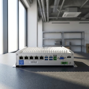 Mini PC industriel sans ventilateur Intel I3-6100U, ordinateur embarqué avec 5 ports LAN en option, 4 ports PoE, large plage de température, certifié CE RoHS, pour l'automatisation et les applications frontalières - Product Image 6