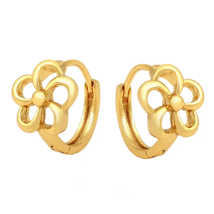 98775 xuping fashion african earring+flower earring women+gold earring jewelry models