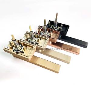 Serrure à pince pour verre double épaisseur 8-12mm Quincaillerie pour porte en verre Cylindres de serrure de haute qualité - Product Image 3