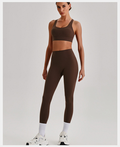 Leggings Deportivos de Cintura Alta para <span class=keywords><strong>Mujer</strong></span>, con Efecto Levanta Glúteos, Tejido Elástico en Cuatro Direcciones, Transpirable, Nailon/Spandex, Tallas Grandes, Ligeros, de Secado Rápido - Product Image 5