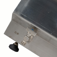 Cuisinière à nouilles électrique professionnelle RKMF-T600 en acier inoxydable à six bacs pour usage commercial