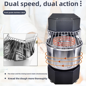 Amasadora Comercial Mini de 15L <span class=keywords><strong>para</strong></span> Panadería, Mezcladora Espiral <span class=keywords><strong>para</strong></span> <span class=keywords><strong>Masa</strong></span> de <span class=keywords><strong>Pizza</strong></span> y Pan, Máquina Amasadora <span class=keywords><strong>para</strong></span> Cocina y Hogar - Product Image 5