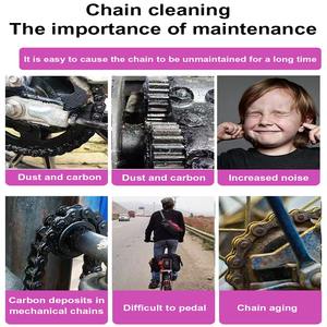ชุดบำรุงรักษาโซ่ น้ำยาทำความสะอาดโซ่ ป้องกันสนิมและการกัดกร่อน น้ำมันหล่อลื่นโซ่ น้ำมันหล่อลื่นรถจักรยานยนต์ น้ำมันหล่อลื่นจักรยาน - Product Image 2