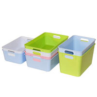 Bacs de rangement empilables en plastique durable, boîte organisatrice portable pour fournitures médicales avec design multifonctionnel pour hôpital et pharmacie