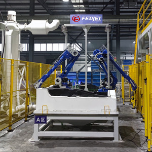 Machine de découpe à <span class=keywords><strong>jet</strong></span> d'eau robotisée CNC 3/5 axes entièrement personnalisée avec <span class=keywords><strong>bras</strong></span> de robot - Product Image 4