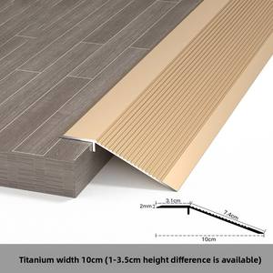 Perfil de Transición para Pisos Sunsbuild, Moldura en T para Umbral, para Pisos de Vinilo, Laminado, Loseta y Alfombra - Product Image 6