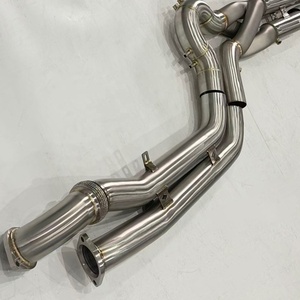 Tuyau intermédiaire d'échappement en acier inoxydable 304 à longueur égale, type Z, 70 mm, pour BMW G80 G81 M3 G82 M4 S58 G87 M2 - Vente chaude - Product Image 3