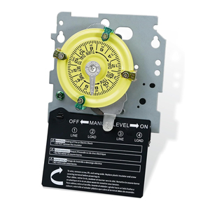 Mécanisme de minuterie mécanique Intermatic T104M uniquement, 208-277 VAC 5HP 40A DPST - Product Image 2