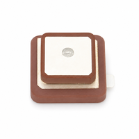 Antenne patch céramique GNSS GPS L1 L5 1575/1176 MHz avec borne PIN, gain 4,5/3 dBi, VSWR 2,0 pour intégration de récepteur de navigation