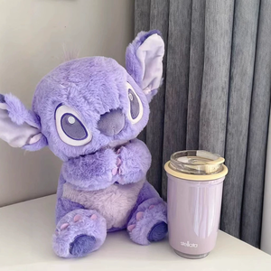 Nuevo Peluche de Stitch, Muñeco de Stitch con Flores, Peluche de Ángel, Serie <span class=keywords><strong>Lilo</strong></span> & Stitch, Venta al por Mayor - Product Image 2