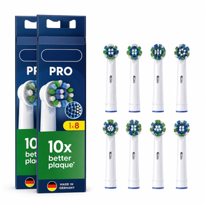 Têtes de brosse de rechange professionnelles personnalisées OEM pour Oral-B Pro Series, poils en nylon de qualité supérieure, moyens, pour un nettoyage en profondeur à domicile - Product Image 1