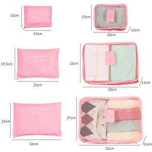 Nuevo Juego de Bolsas de Almacenamiento para Viaje, 6 Piezas, Impermeables, Organizadores de Ropa, Tela Oxford - Product Image 2
