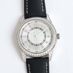 Reloj Cronógrafo de Lujo para Hombre 2025, 41 mm, Acero Inoxidable, Correa de Cuero Genuino, Cristal de Zafiro, Resistencia al Agua de 30 bar - Product Image 2