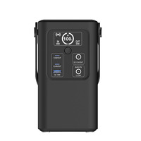 Banco de Energía Solar Portátil de 100W PD 65W 60000mAh, Estación de Carga Rápida DC 12-28V para Laptop, Dron, Dispositivos Inalámbricos, Directo de Fábrica