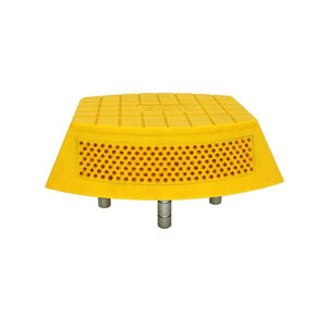 Tachuelas de Pavimento Elevadas de Plástico ABS con 3 Puntas Metálicas / Cuentas de Vidrio Reflectantes Tipo Ojo de Gato, Marcador de Pavimento Elevado - Product Image 1