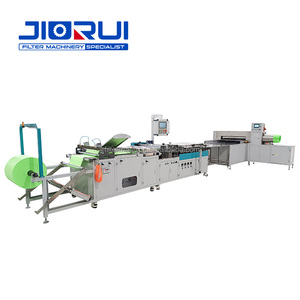 Machine à plier le papier filtre à air de type rotatif, contrôlée par PLC, entraînée par un moteur, capacité de <span class=keywords><strong>production</strong></span> de 120 m/min, machine de fabrication de filtres à air - Product Image 2