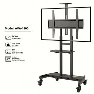 <span class=keywords><strong>Support</strong></span> multimédia universel pour bureau et école, mobile avec <span class=keywords><strong>support</strong></span>, avec élévateur de télévision motorisé, chariot de télévision - Product Image 1