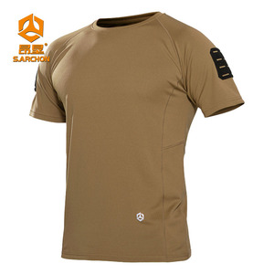 S.archon Camiseta táctica informal de verano para hombre Manga corta de secado rápido y <span class=keywords><strong>antimosquitos</strong></span> para exteriores - Product Image 4