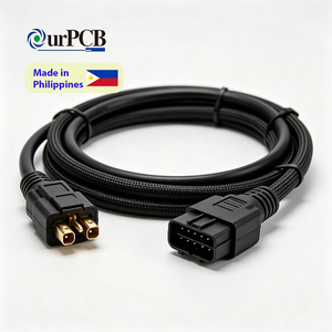 Arnés de cableado automotriz personalizado resistente a vibraciones para sensor de distancia de freno ABS, faro y cerradura de puerta de coche - Product Image 1