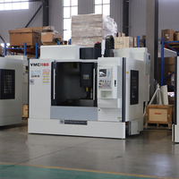 Centre d'usinage vertical CNC 4 axes haute précision GSK, broche BT40, VMC1160, robuste, Kerui Meike, haute sécurité
