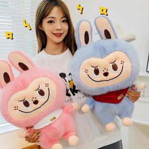 Kawaii Monsters Labubus Figurine en coton mignonne, jouet ours, décoration de <span class=keywords><strong>sac</strong></span>, poupées, accessoire parfait pour les cadeaux surprise des enfants pour poupée - Product Image 5
