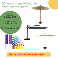 Parasol de jardin en paille robuste pour patio Parasol hawaïen en chaume Parasol de plage