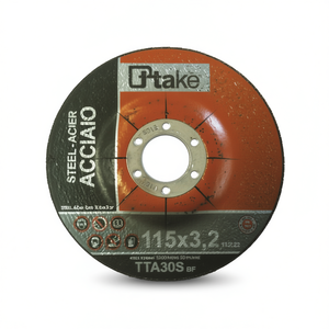 Disco Abrasivo con Centro Depresado Ttake de 125x6.5 mm para Desbarbado de Acero - Product Image 2