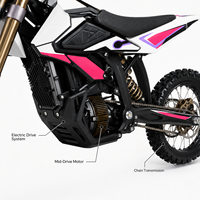 Système de batterie lithium haute efficacité pour moto électrique, puissance stable et longue durée, moto électrique tout-terrain pour adultes