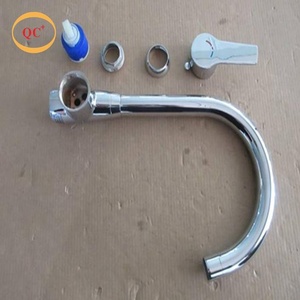 Torneira de cozinha cromada alça sanitária, torneira de água, serviço de inspeção pré-envio - Product Image 2