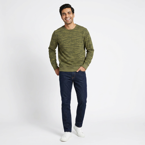 Sudaderas de Cuello Redondo para Hombre, Estilo Urbano, Prendas Exteriores Elegantes, Último Diseño, 100% Algodón, Básicos para Otoño, Venta al Por Mayor - Product Image 1